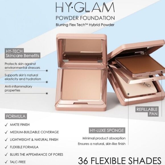 Natasha Denona Hy-Glam Blurring Powder Foundation - Picture 8 of 12